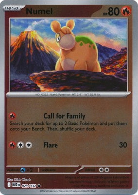 Mega Evolution Numel #021/132 Reverse Holo